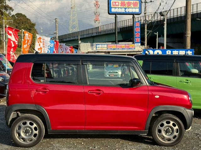 ハスラー G 衝突被害軽減ブレーキ 社外メモリーナビ DVD再生 TV ETC シートヒーター アイドリングストップ スマートキー プッシュスタート ドアバイザー 横滑り防止 電格ミラー ヘッドライトレベライザー(8枚目)