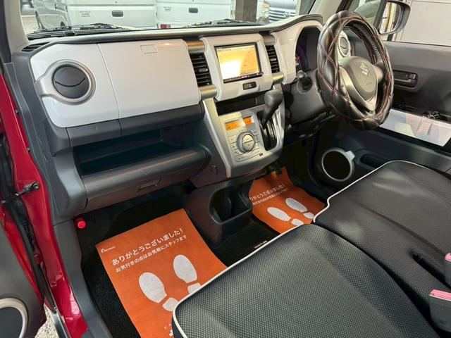 ハスラー G 衝突被害軽減ブレーキ 社外メモリーナビ DVD再生 TV ETC シートヒーター アイドリングストップ スマートキー プッシュスタート ドアバイザー 横滑り防止 電格ミラー ヘッドライトレベライザー(16枚目)