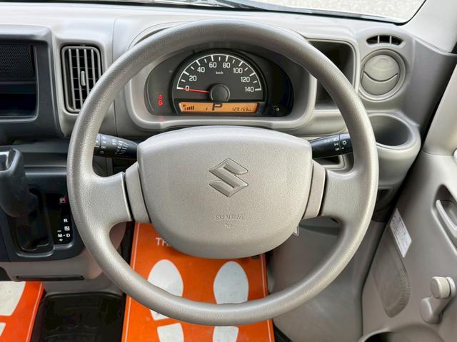 エブリイ ＰＡ　ハイルーフ　５ＡＧＳ　車４人乗　集中ドアロック　両側スライドドア　ヘッドライトレベライザー　エアコン　パワステ　ダブルエアバッグ　フルフラットシート　ドアバイザー　スペアキー　禁煙車　定期点検記録簿（25枚目）