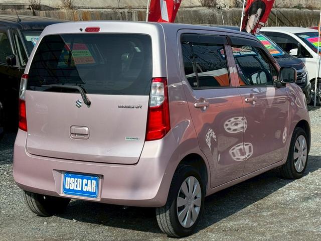 ワゴンＲ ＦＸ　社外ＳＤナビ　ＴＶ　ミュージックサーバー　キーレスエントリー　アイドリングストップ　ヘッドライトレベライザー　電動格納ミラー　シートヒーター　ベンチシート　ドアバイザー　禁煙車　取扱説明書（9枚目）