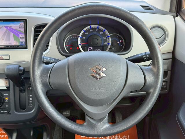 ワゴンＲ ＦＸ　社外ＳＤナビ　ＴＶ　ミュージックサーバー　キーレスエントリー　アイドリングストップ　ヘッドライトレベライザー　電動格納ミラー　シートヒーター　ベンチシート　ドアバイザー　禁煙車　取扱説明書（30枚目）