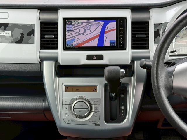 ハスラー Ｇ　衝突被害軽減ブレーキ　社外ＳＤナビ　フルセグ　Ｂｌｕｅｔｏｏｔｈ　ＤＶＤ再生　ＨＤＭＩ接続　バックカメラ　シートヒーター　アイドリングストップ　スマートキー　ヘッドライトレベライザー　禁煙車　記録簿（4枚目）