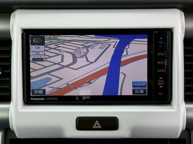 ハスラー Ｇ　衝突被害軽減ブレーキ　社外ＳＤナビ　フルセグ　Ｂｌｕｅｔｏｏｔｈ　ＤＶＤ再生　ＨＤＭＩ接続　バックカメラ　シートヒーター　アイドリングストップ　スマートキー　ヘッドライトレベライザー　禁煙車　記録簿（5枚目）