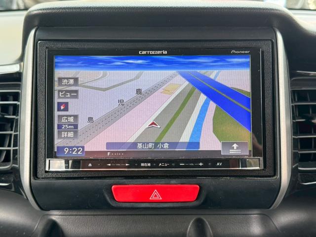 Ｎ－ＢＯＸカスタム Ｇ・Ｌパッケージ　電動スライドドア　社外メモリーナビ　ＴＶ　ミュージックサーバー　ＥＴＣ　シートカバー　スマートキー　プッシュスタート　ディスチャージヘッドライト　フォグランプ　純正１４ＡＷ　禁煙車　記録簿　取扱説明書（6枚目）