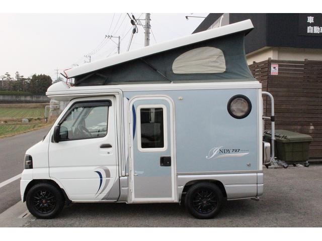 ＮＴ１００クリッパートラック スリーセブン　インディ７２７　１２Ｖクーラー　新品２００Ａｈリチウムバッテリー　ＦＦヒーター　新品走行充電器　新品外部充電器　新品フレキシブルソーラーパネル　シンク　リアスピーカー　前後ドライブレコーダー　ポップアップルーフ車（24枚目）