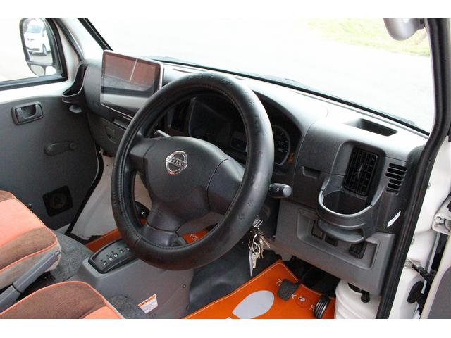 ＮＴ１００クリッパートラック スリーセブン　インディ７２７　１２Ｖクーラー　新品２００Ａｈリチウムバッテリー　ＦＦヒーター　新品走行充電器　新品外部充電器　新品フレキシブルソーラーパネル　シンク　リアスピーカー　前後ドライブレコーダー　ポップアップルーフ車（42枚目）