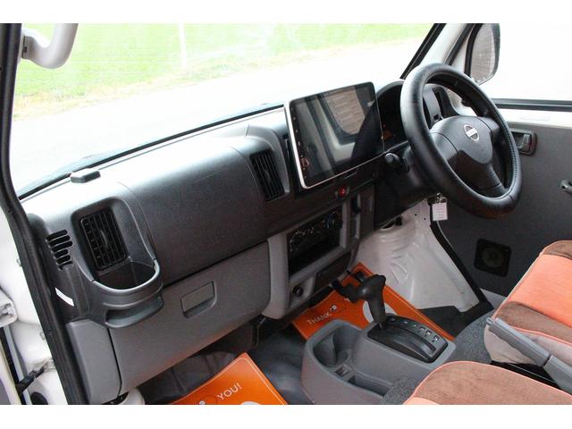 ＮＴ１００クリッパートラック スリーセブン　インディ７２７　１２Ｖクーラー　新品２００Ａｈリチウムバッテリー　ＦＦヒーター　新品走行充電器　新品外部充電器　新品フレキシブルソーラーパネル　シンク　リアスピーカー　前後ドライブレコーダー　ポップアップルーフ車（44枚目）