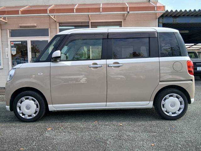 ムーヴキャンバス Ｇ　ＳＡＩＩＩ　社外ナビ　ＴＶ　両側パワースライドドア　ＥＴＣ　ＬＥＤヘッドライト　Ｂカメラ　スマートアシスト３　プッシュスタート　スマートキー（5枚目）