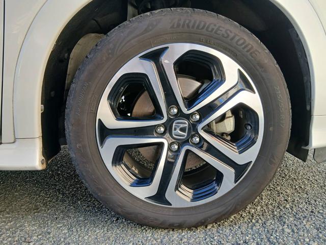 ヴェゼル ハイブリッドＺ・ホンダセンシング　純正ナビ　ＴＶ　ＥＴＣ　茶ハーフレザーシート　ドラレコ　純正１７ＡＷ　Ｂｌｕｅｔｏｏｔｈ　Ｂカメラ　ホンダセンシング　シートヒーター　Ｐスタート　スマートキー２個（15枚目）