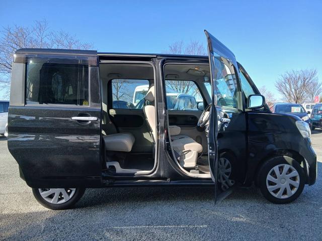 タント Ｘ　社外ナビ　ＴＶ　両側スライドドア左側パワースライドドア　ＣＤ　ＤＶＤ　スマートキー　Ｐスタート　オートエアコン（9枚目）