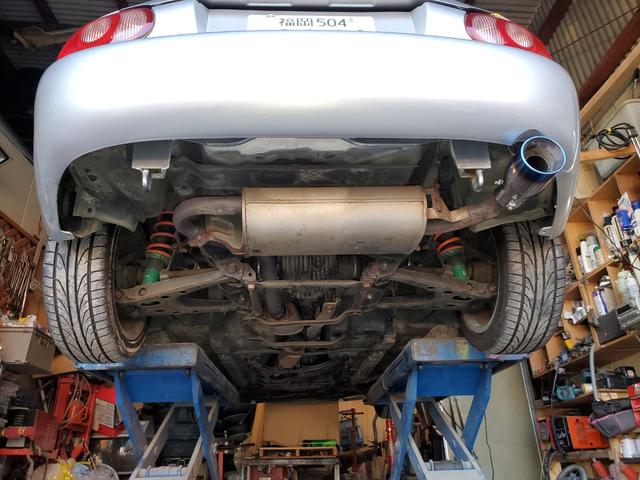 ロードスター ＲＳ－ＩＩ　テイン車高調　ＯＳ技研ＬＳＤ　ＥＴＣ　キーレス　エアバッグ　ＡＣ　ＰＳ　ＰＷ　６速マニュアル　型式ＮＢ８Ｃ（30枚目）