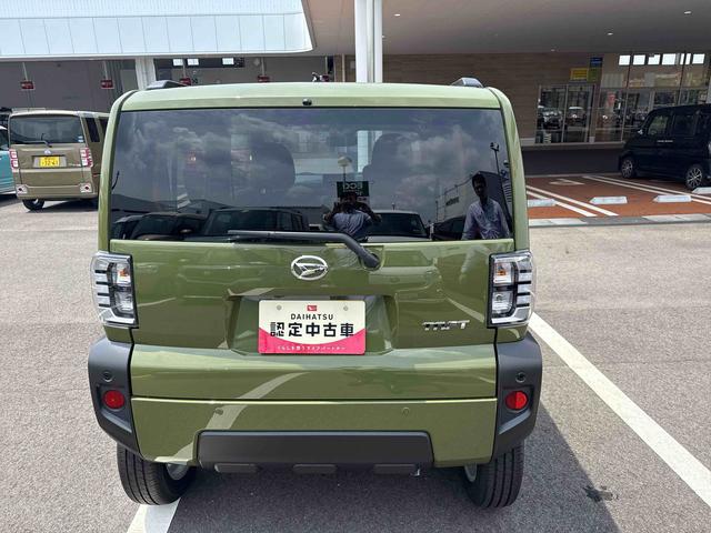 タフト Ｇ　インパネシフト　プッシュスタートスイッチ　電子カードキー　エアバッグ　アルミホイール　ＡＢＳ　スタイリッシュガラスルーフ　シートヒーター　オートエアコン（3枚目）