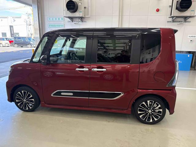 タント カスタムＲＳセレクション　ターボ車　インパネシフト　プッシュスタートスイッチ　電子カードキー　アルミホイール　衝突軽減Ｂ　車線逸脱　両側電動スライドＤ（5枚目）