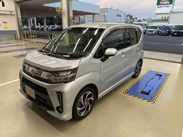 ムーヴ カスタム　ＲＳ　ハイパーＳＡＩＩＩ　ターボエンジン　インパネシフト　プッシュスタートスイッチ　電子カードキー　衝突回避支援システム　アルミホイール　レーンアシスト（7枚目）