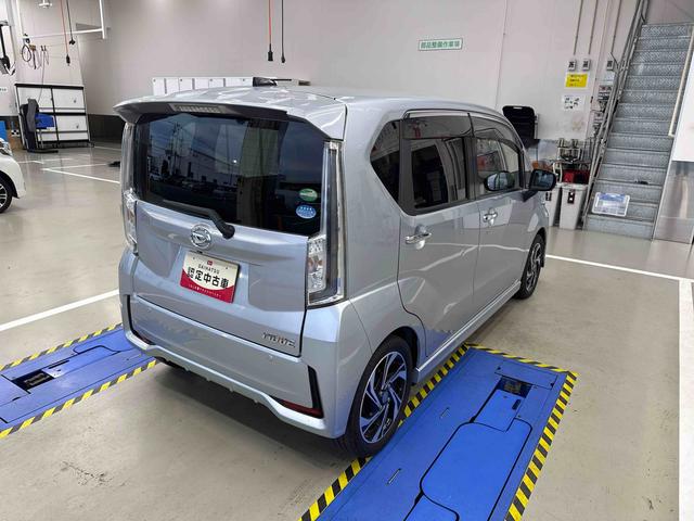 ムーヴ カスタム　ＲＳ　ハイパーＳＡＩＩＩ　ターボエンジン　インパネシフト　プッシュスタートスイッチ　電子カードキー　衝突回避支援システム　アルミホイール　レーンアシスト（9枚目）