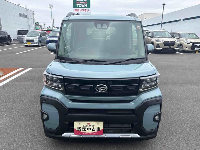 タント ファンクロス　インパネシフト　プッシュスタートスイッチ　電子カードキー　電動パーキングブレーキ　電動スライドドア　衝突軽減システム　レーンキープアシスト　ＡＢＳ　アルミホイール（2枚目）