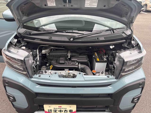 タント ファンクロス　インパネシフト　プッシュスタートスイッチ　電子カードキー　電動パーキングブレーキ　電動スライドドア　衝突軽減システム　レーンキープアシスト　ＡＢＳ　アルミホイール（17枚目）