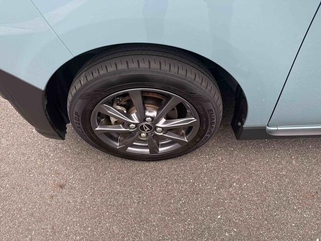 タント ファンクロス　インパネシフト　プッシュスタートスイッチ　電子カードキー　電動パーキングブレーキ　電動スライドドア　衝突軽減システム　レーンキープアシスト　ＡＢＳ　アルミホイール（19枚目）