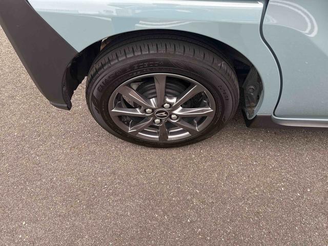 タント ファンクロス　インパネシフト　プッシュスタートスイッチ　電子カードキー　電動パーキングブレーキ　電動スライドドア　衝突軽減システム　レーンキープアシスト　ＡＢＳ　アルミホイール（22枚目）