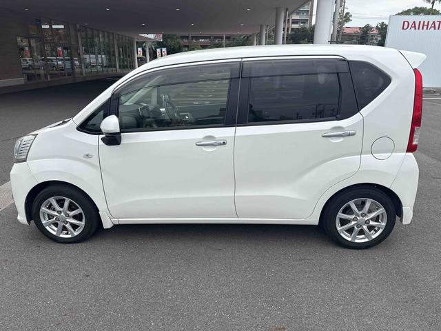 ムーヴ Ｘターボ　ＳＡ　ターボ　インパネシフト　プッシュスタートスイッチ　電子カードキー　衝突被害軽減システム　ＡＢＳ　　　アルミホイール（4枚目）