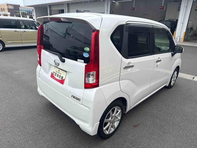 ムーヴ Ｘターボ　ＳＡ　ターボ　インパネシフト　プッシュスタートスイッチ　電子カードキー　衝突被害軽減システム　ＡＢＳ　　　アルミホイール（9枚目）