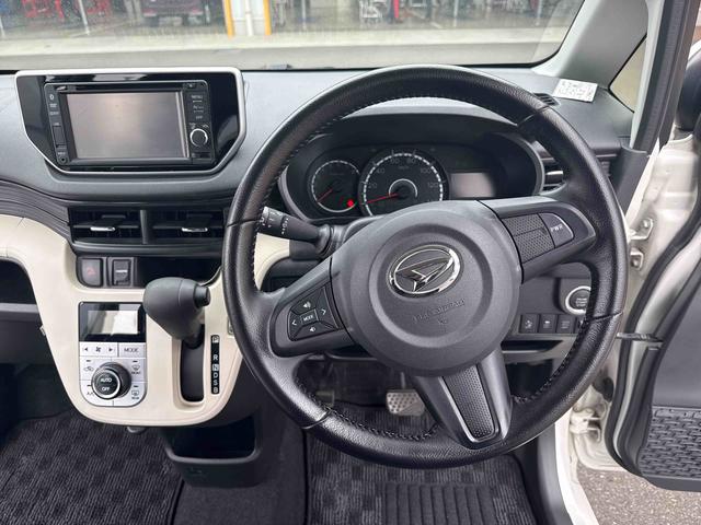 ムーヴ Ｘターボ　ＳＡ　ターボ　インパネシフト　プッシュスタートスイッチ　電子カードキー　衝突被害軽減システム　ＡＢＳ　　　アルミホイール（16枚目）