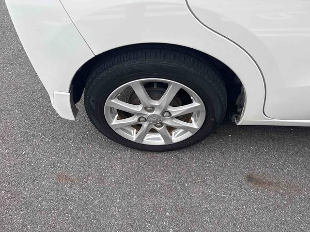 ムーヴ Ｘターボ　ＳＡ　ターボ　インパネシフト　プッシュスタートスイッチ　電子カードキー　衝突被害軽減システム　ＡＢＳ　　　アルミホイール（22枚目）