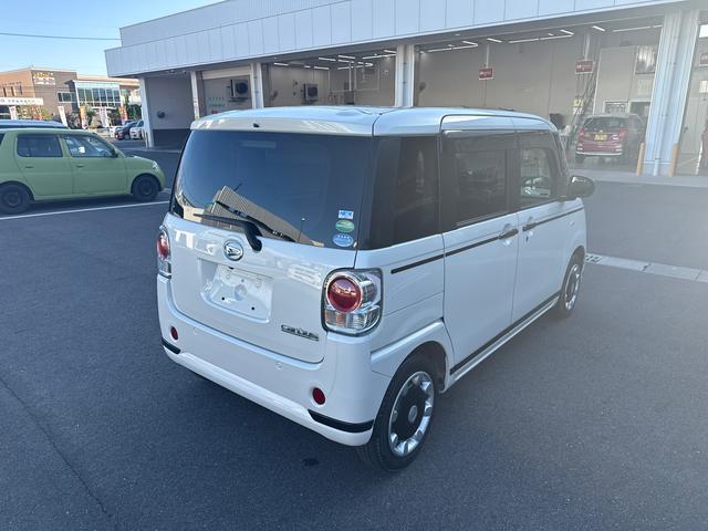 ムーヴキャンバス ＧブラックアクセントＶＳ　ＳＡＩＩＩ　インパネシフト　プッシュスタートスイッチ　電子カードキー　ブレーキサポート　レーンキープ　両側電動ドア　オートマチックハイビーム　ＡＢＳ（9枚目）