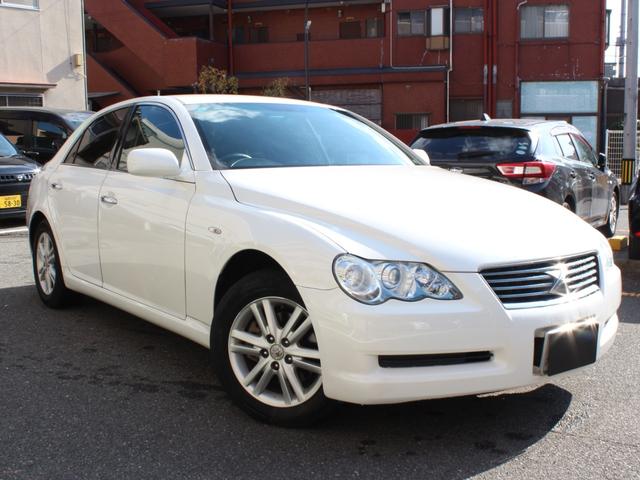 マークX 250G 純正アルミ ナビ TV Bluetooth ETC AFS 記録簿(2枚目)