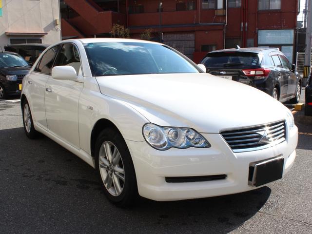 マークX 250G 純正アルミ ナビ TV Bluetooth ETC AFS 記録簿(6枚目)