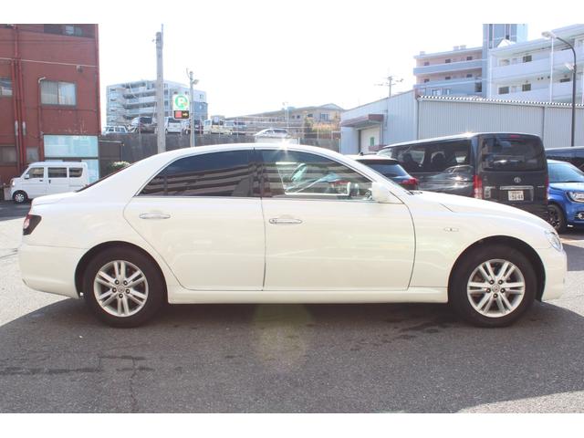 マークX 250G 純正アルミ ナビ TV Bluetooth ETC AFS 記録簿(7枚目)