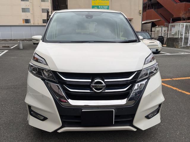 セレナ ハイウェイスター　ＶセレクションＩＩ　フルセグナビ　ＴＶ　Ｂｌｕｅｔｏｏｔｈ　Ｂカメラ　ワイドモニター　後席フラップモニター　両側Ｐスラ　Ｐアシスト　Ａビュー　Ｓハイブリッド　アイドルストップ　ＥＴＣ　前後ドラレコ　デジタルミラー　禁煙（5枚目）