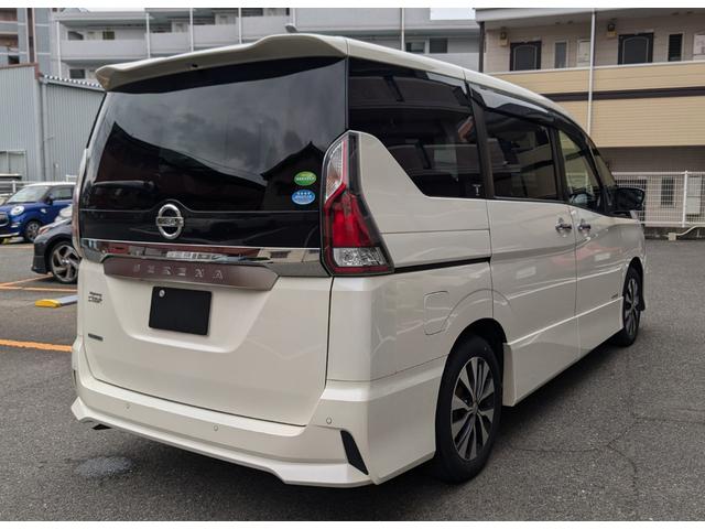 セレナ ハイウェイスター　ＶセレクションＩＩ　フルセグナビ　ＴＶ　Ｂｌｕｅｔｏｏｔｈ　Ｂカメラ　ワイドモニター　後席フラップモニター　両側Ｐスラ　Ｐアシスト　Ａビュー　Ｓハイブリッド　アイドルストップ　ＥＴＣ　前後ドラレコ　デジタルミラー　禁煙（11枚目）