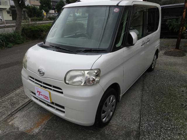 タント Ｘリミテッド　ナビ　バックモニター　ＴＶ　スマートキー　左側電動スライドドア　オートエアコン　プライバシーガラス　セキュリティ　記録簿　ＥＴＣ　運転席・助手席エアバック（4枚目）