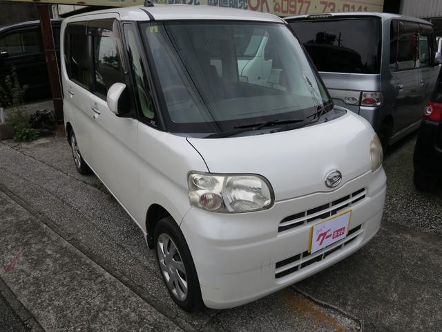 タント Ｘリミテッド　ナビ　バックモニター　ＴＶ　スマートキー　左側電動スライドドア　オートエアコン　プライバシーガラス　セキュリティ　記録簿　ＥＴＣ　運転席・助手席エアバック（6枚目）