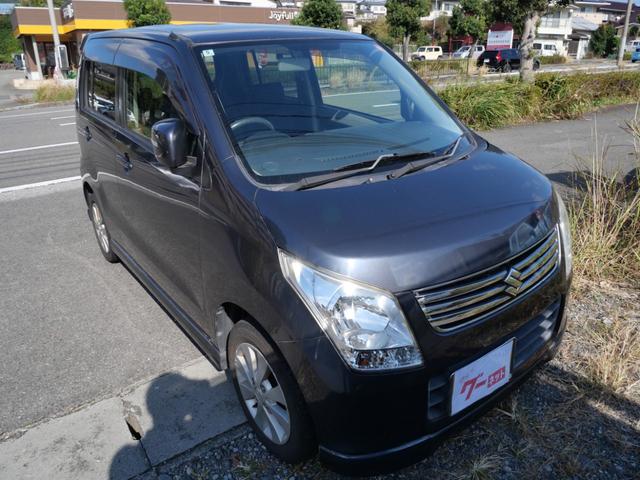 ワゴンＲ ＦＸリミテッド　スマートキー　プッシュスタート　ＣＤ　オートエアコン　純正１４インチアルミホイール　パワーウィンドウ　パワーステアリング（4枚目）