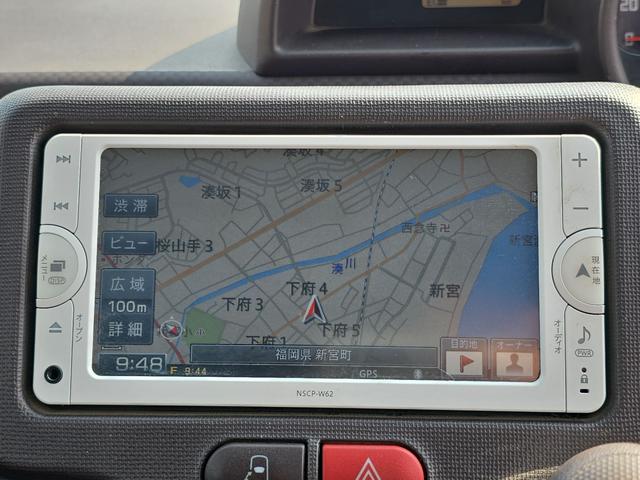スペイド Ｆ　４ＷＤ　ナビ　ＴＶ　電動スライドドア　キーレスエントリー　電動格納ミラー　ＣＶＴ　アルミホイール　Ｂｌｕｅｔｏｏｔｈ　衝突安全ボディ　ＡＢＳ　エアコン　パワーステアリング　パワーウィンドウ（4枚目）