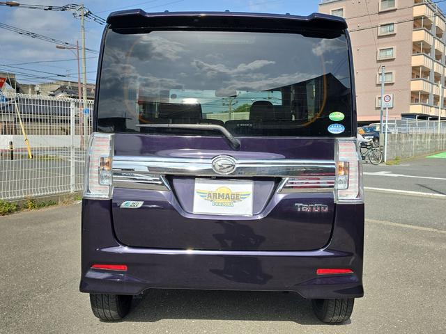 タント カスタムＲＳ　ＳＡ　ＥＴＣ　バックカメラ　両側電動スライドドア　ナビ　ＴＶ　衝突被害軽減システム　オートライト　ＬＥＤヘッドランプ　スマートキー　アイドリングストップ　電動格納ミラー　ベンチシート　ＣＶＴ（16枚目）