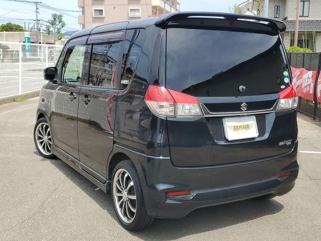 ソリオバンディット ベースグレード　ＥＴＣ　ナビ　ＴＶ　両側電動スライドドア　オートライト　ＨＩＤ　スマートキー　電動格納ミラー　ＣＶＴ　アルミホイール　ＣＤ　ＵＳＢ　Ｂｌｕｅｔｏｏｔｈ　盗難防止システム　衝突安全ボディ　ＡＢＳ（19枚目）