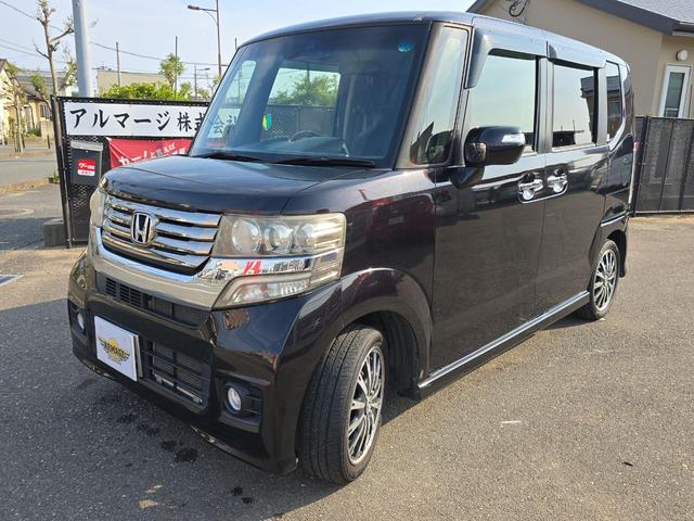 Ｎ－ＢＯＸカスタム Ｇ・ターボＡパッケージ　ドライブレコーダー　両側電動スライドドア　ナビ　ＴＶ　オートクルーズコントロール　衝突被害軽減システム　オートライト　ＨＩＤ　スマートキー　アイドリングストップ　電動格納ミラー　ベンチシート　ターボ（13枚目）