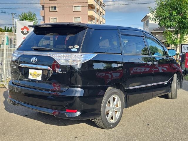 エスティマハイブリッド Ｇ　４ＷＤ　ＥＴＣ　全周囲カメラ　ナビ　ＴＶ　オートクルーズコントロール　パークアシスト　両側電動スライドドア　オートライト　ＨＩＤ　スマートキー　電動格納ミラー　シートヒーター　後席モニター　３列シート（15枚目）