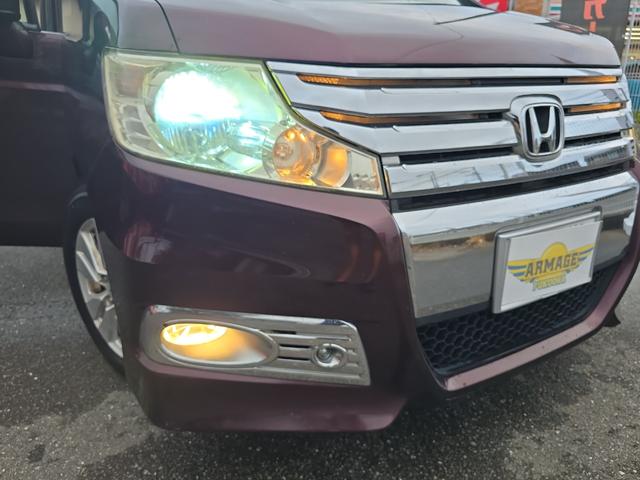 ステップワゴンスパーダ Ｓ　ＥＴＣ　バックカメラ　ナビ　ＴＶ　両側スライド・片側電動　ＨＩＤ　スマートキー　電動格納ミラー　３列シート　ウォークスルー　ＣＶＴ　アルミホイール　ＣＤ　盗難防止システム　衝突安全ボディ　ＡＢＳ（58枚目）