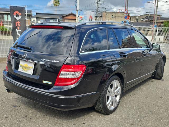 Ｃクラスステーションワゴン Ｃ２００コンプレッサーワゴン　アバンギャルド　ＥＴＣ　バックカメラ　ナビ　ＴＶ　オートクルーズコントロール　アルミホイール　オートライト　ＨＩＤ　パワーシート　革シート　ハーフレザーシート　キーレスエントリー　電動格納ミラー　ＡＴ（15枚目）
