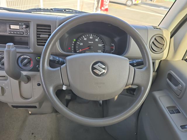 エブリイワゴン 　車いす移動車　後部電動固定　リヤシート無　補助シート＆車いす乗員用手すり付　福祉車輌　両側スライドドア　キーレスエントリー　ＡＴ　エアコン　パワーステアリング　パワーウィンドウ（3枚目）