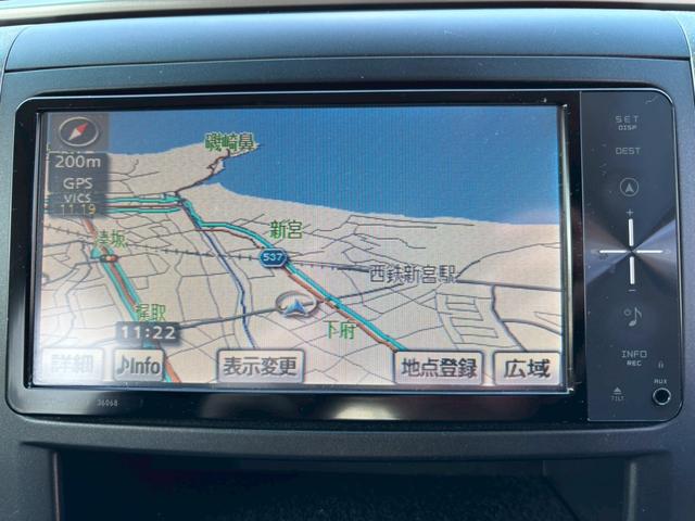 アルファード 240S 4WD ETC バックカメラ ナビ TV クリアランスソナー 両側電動スライドドア HID スマートキー 電動格納ミラー 後席モニター 3列シート CVT アルミホイール CD DVD再生(5枚目)