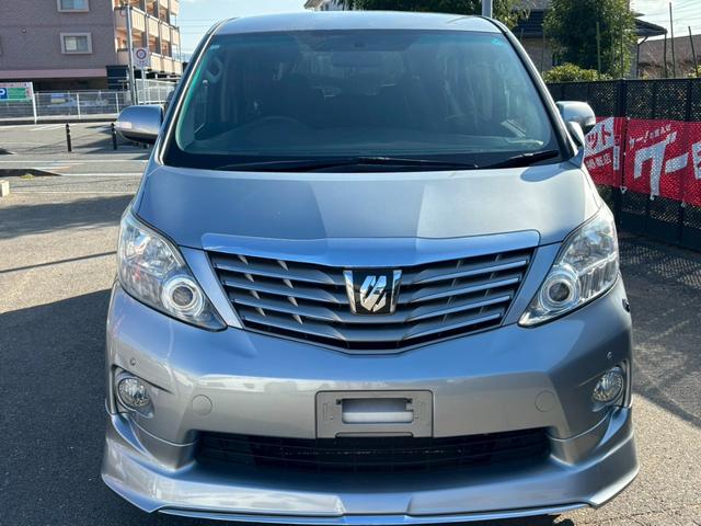 アルファード 240S 4WD ETC バックカメラ ナビ TV クリアランスソナー 両側電動スライドドア HID スマートキー 電動格納ミラー 後席モニター 3列シート CVT アルミホイール CD DVD再生(12枚目)