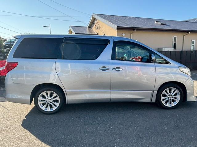 アルファード 240S 4WD ETC バックカメラ ナビ TV クリアランスソナー 両側電動スライドドア HID スマートキー 電動格納ミラー 後席モニター 3列シート CVT アルミホイール CD DVD再生(15枚目)