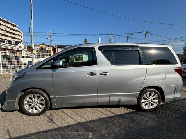 アルファード 240S 4WD ETC バックカメラ ナビ TV クリアランスソナー 両側電動スライドドア HID スマートキー 電動格納ミラー 後席モニター 3列シート CVT アルミホイール CD DVD再生(16枚目)