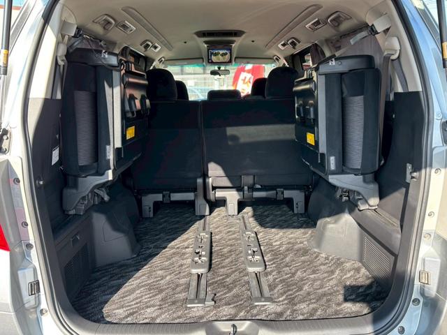 アルファード 240S 4WD ETC バックカメラ ナビ TV クリアランスソナー 両側電動スライドドア HID スマートキー 電動格納ミラー 後席モニター 3列シート CVT アルミホイール CD DVD再生(21枚目)