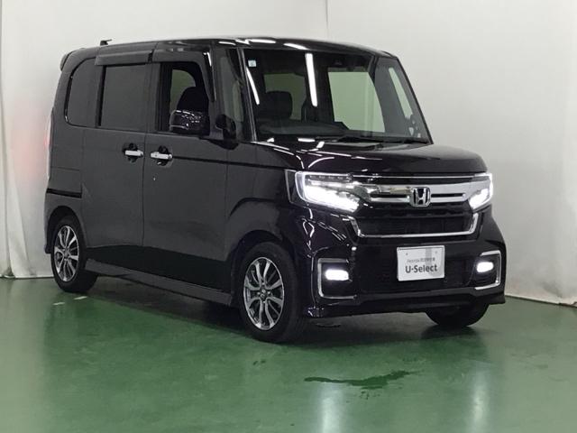 Ｎ－ＢＯＸカスタム Ｌ　ドラレコ　ナビ　Ｒカメラ　ブルートゥース　両側パワースライドドアー　アイドリンクストップ　衝突防止ブレーキ　Ｃセンサー　キーフリー　エアコン　スマ－トキ－　地デジ　カーテンエアバック　ＶＳＡ　記録簿（7枚目）